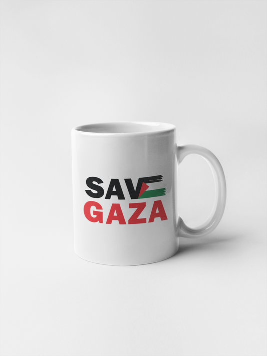 SAVE GAZA كوب