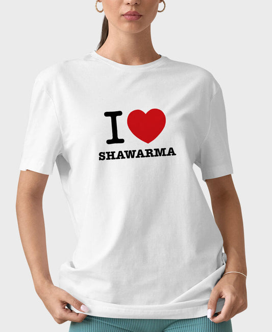 تيشيرت i love shawarma