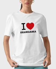 تيشيرت i love shawarma