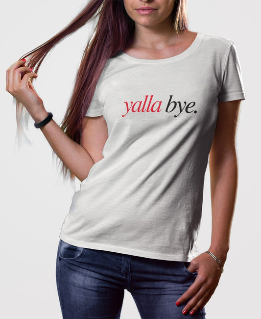 تيشيرت yalla bye