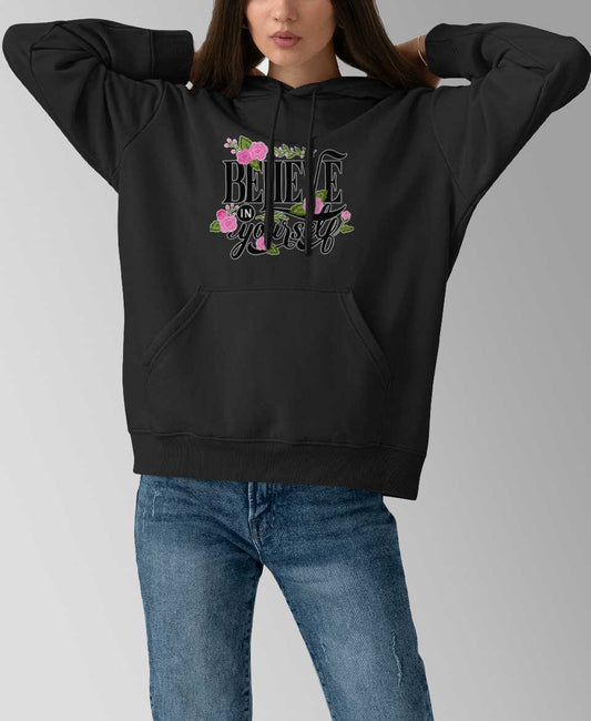 believe hoodie