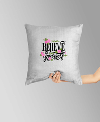 believe pillow