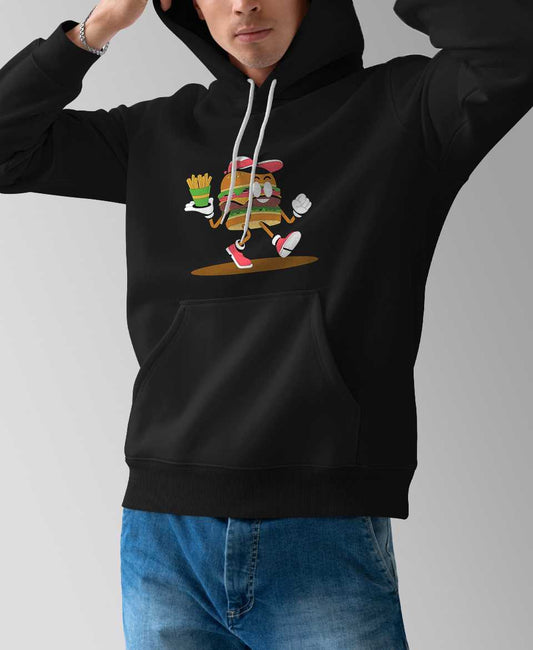 burger hoodie