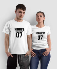 تيشرت prince and princess
